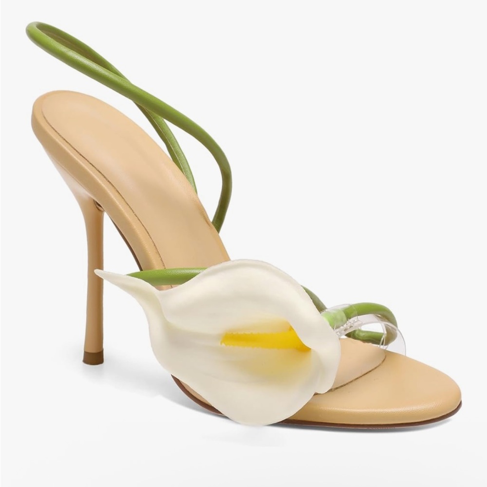 Calla Lillies Women's Strappy Heeled Sandals